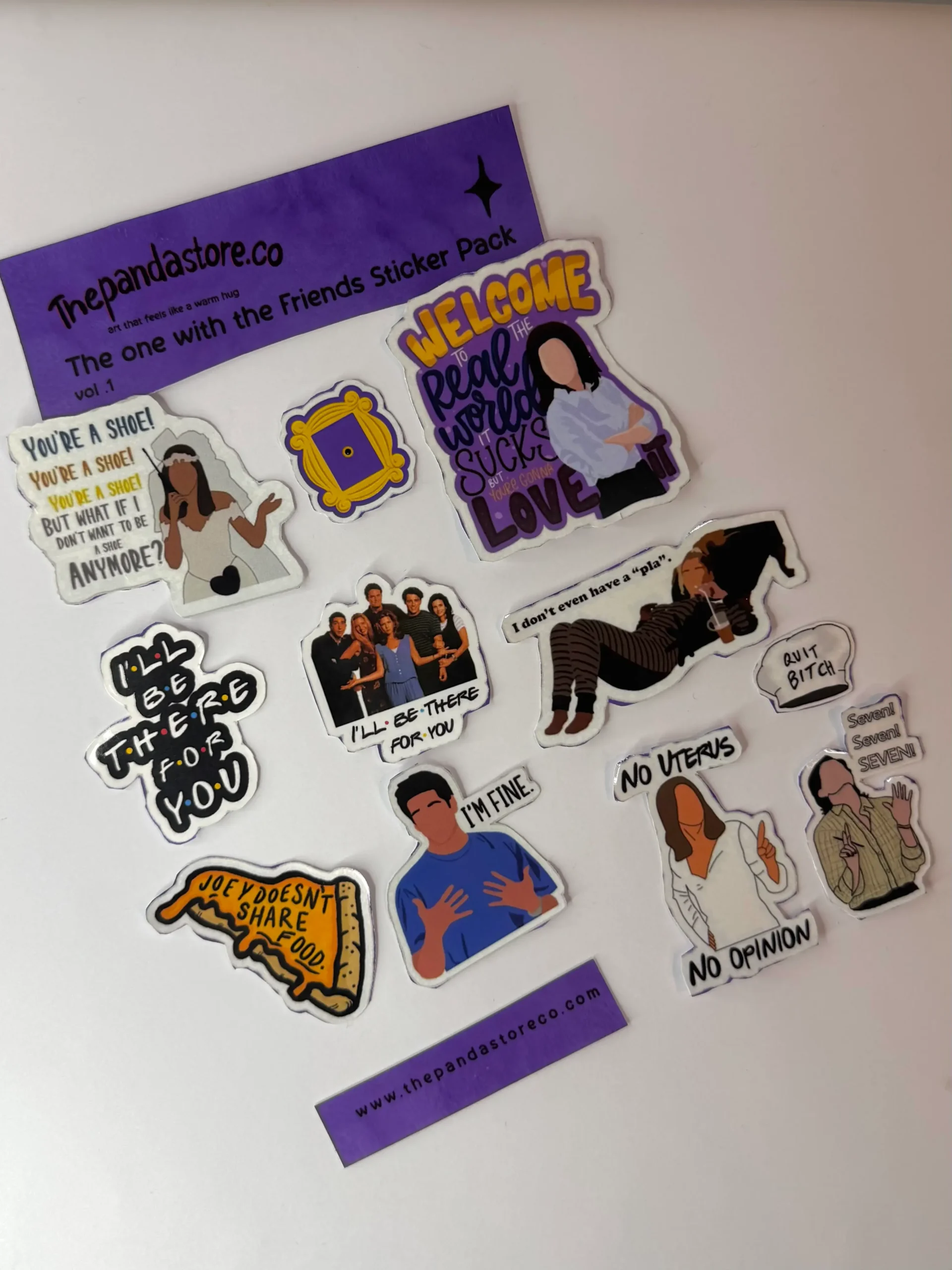 The One With The Friends Sticker Pack Vol. 1