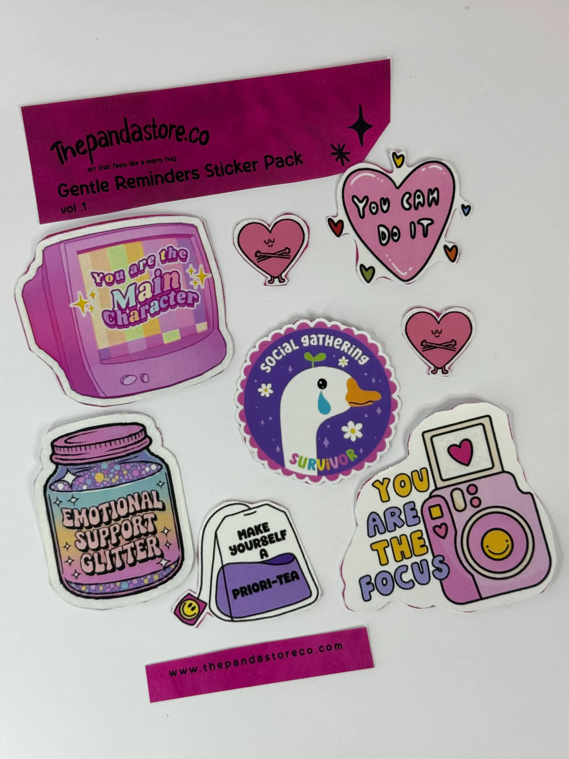 Gentle Reminders Sticker Pack Vol. 1