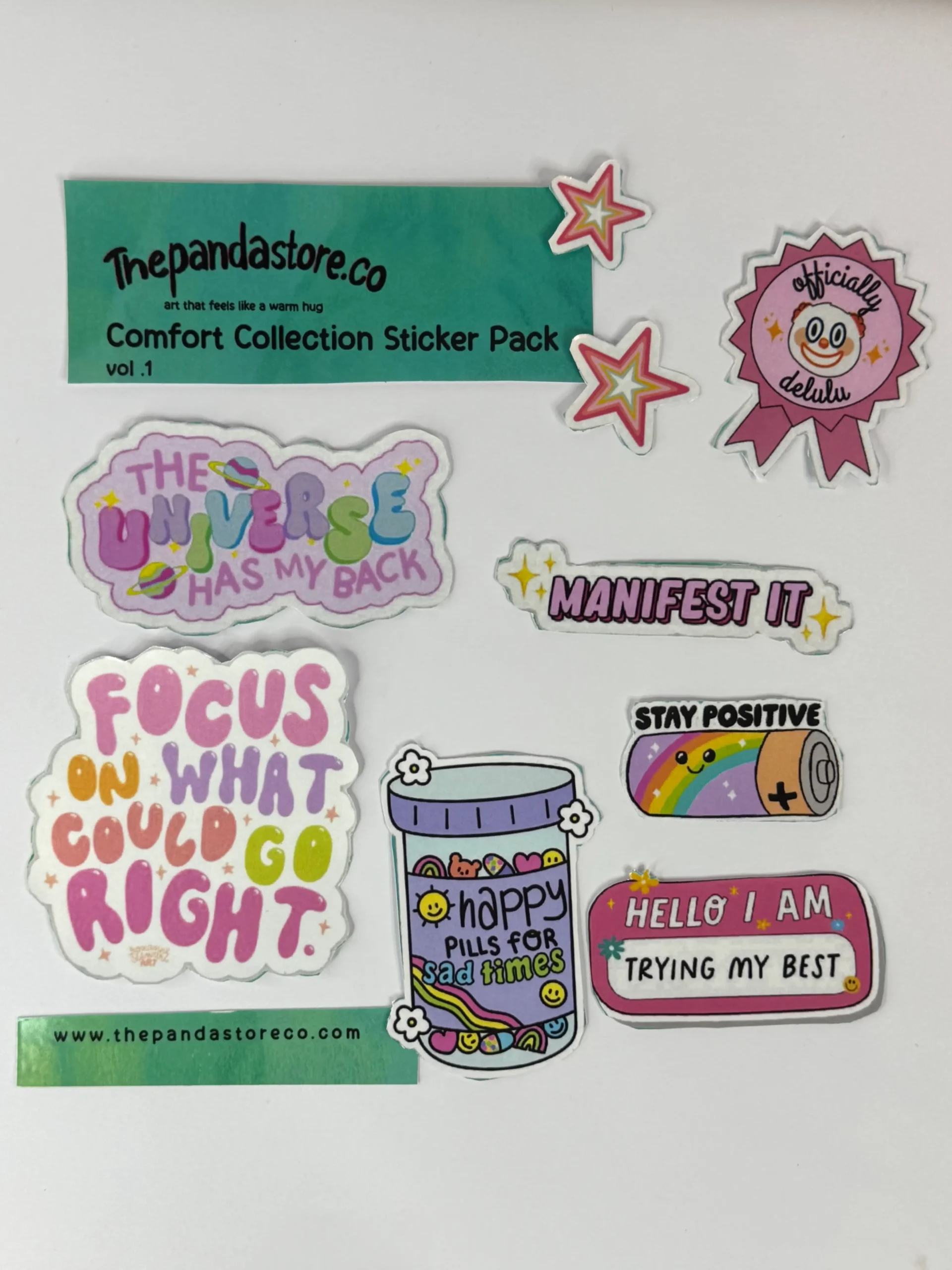 Comfort Collection Sticker Pack Vol. 1